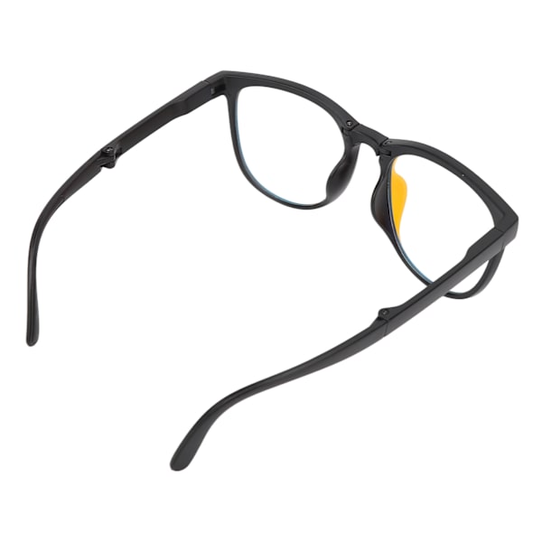 Färgblindglasögon Röd Grön Blindkorrigerande glasögon Vikbara bärbara glasögon för färgblindhet Svart