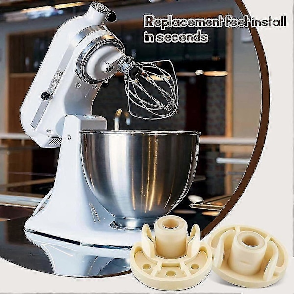 5 stk. Mixer Fod Bund Pad Stativ Tilbehør Udskiftning Mixer Tilbehør Kompatibel Til Kitchenaid