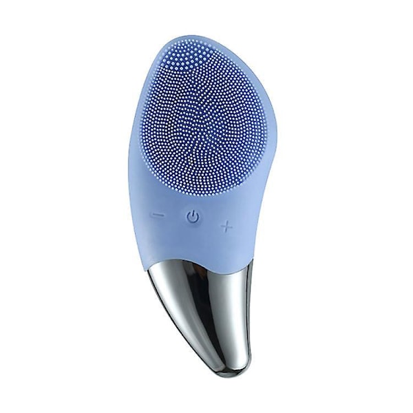 Silikoni Vesitiivis Kasvojenpuhdistusharja 5W Sonic-Teknologialla Latautuva USB-Akku Kestää 90 Minuuttia