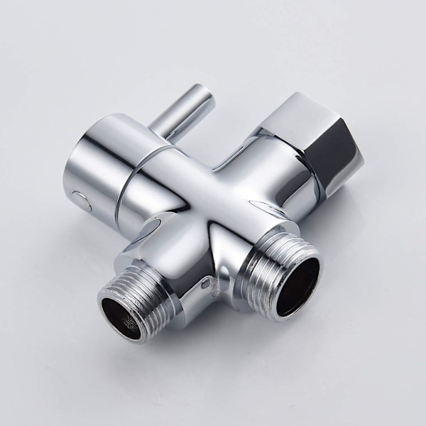 Solid messing trevejsventiladapter