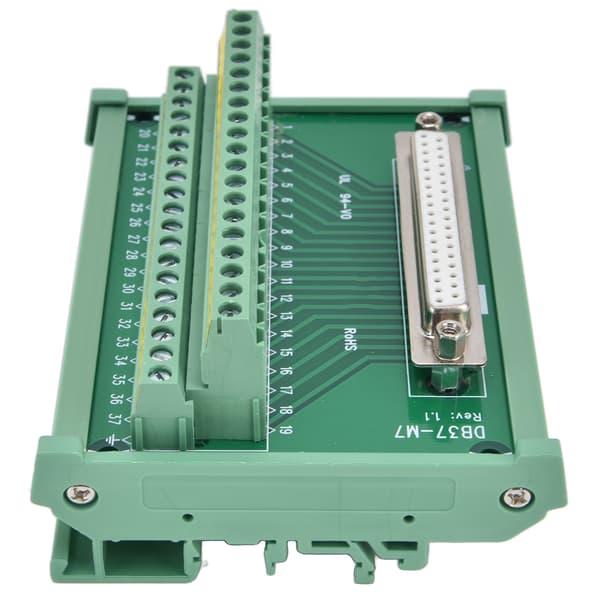 Terminal Board Adapter Plate Connector Module PCB Breakout Female DC 60V DB37‑M7