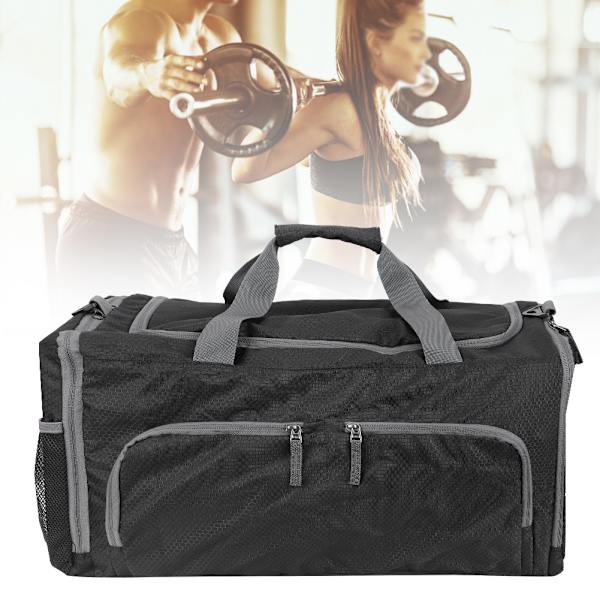 Torr och våt separation fitness förvaringsväska hopfällbar multifunktionell stor kapacitet yogaväska bärbar bagageväska för sportresor
