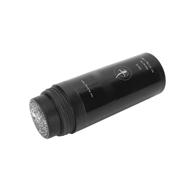 Bärbar hårbyggnadsfiber Hår förtjockning fiberpulver Täck gles hår fiber spray 28gVit