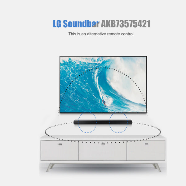 Vaihtoehtoinen äänikaukosäädin LG-soundbariin AKB73575421 SOUND BAR NB3530A NB4530A