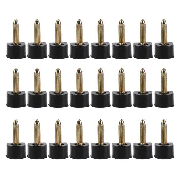 24 stk erstatningstips for høye hæler Sklisikker sko reparasjon Hældybler (9 * 9 mm)