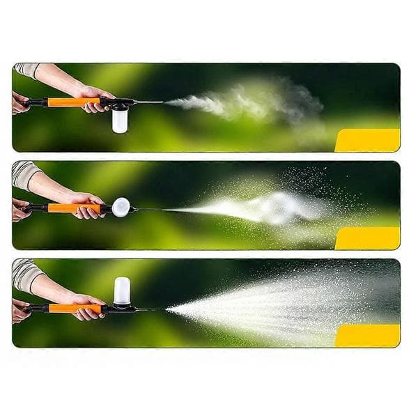 Diatomaceous Earth Powder Duster with Extendable Rod, Large Capacity and Adjustable Settings 120ml Capacity Tank