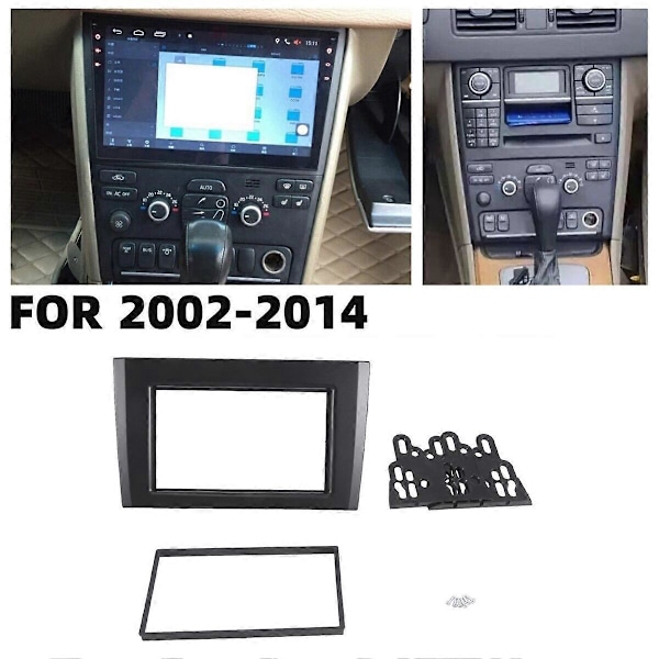 Bil Fascia Radio Panel För XC90 2002-2014 Dash Kit
