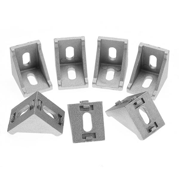 25st 4040 aluminium L-form hörnfäste rätvinkligt fäste