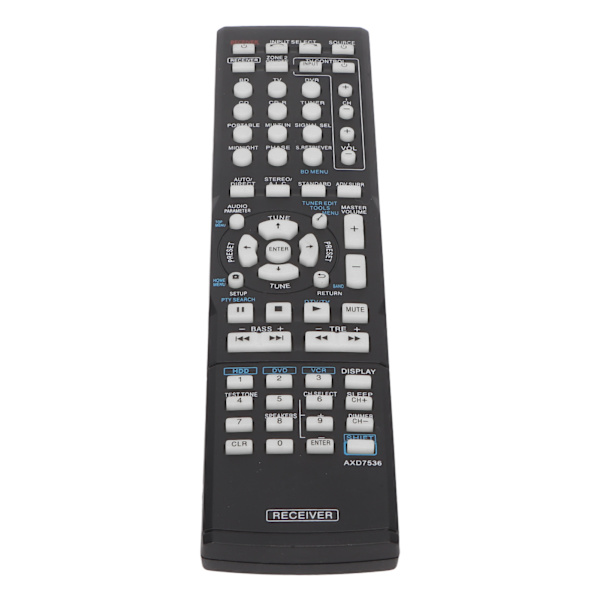AV-modtager fjernbetjening kompatibel til Pioneer VSX 423 K AXD7517 AXD7621 AXD7536 AXD7501 AV-modtager