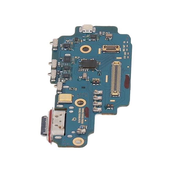 PCB USB-laddningsport dockningskontaktkort flexkabelbyte för Samsung S22 Ultra 5G S908U US-version
