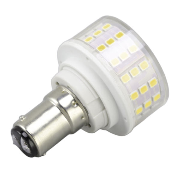 B15 pære 10W 1000LM flimmerfri energisparende LED-maislys for skrivebordslampe 85‑265V hvitt lys