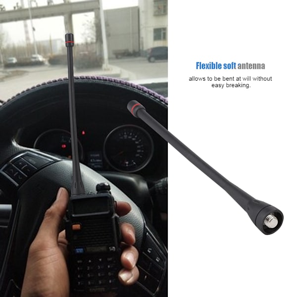 Walkie talkie radioantenne UHF passer til ICOM IC F4 IC F21 IC F24 IC F25