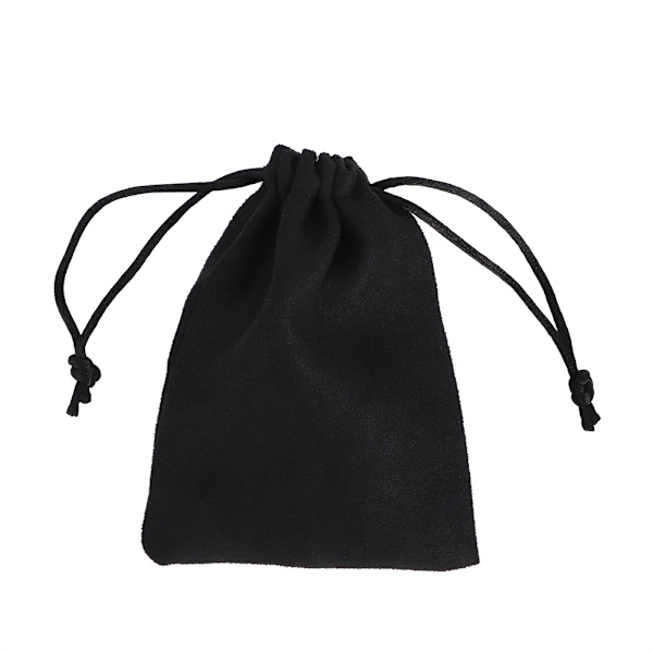 Myk dobbeltsidig semsket skinn med snøring Gavepose Pose Wrap Organzier for fest GPame 9 x 12 cm