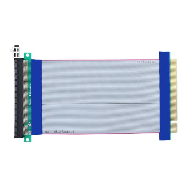 19CM PCI-E Riser Card Extender PCI-E 16X Blødt Fladt Forlængerkabel