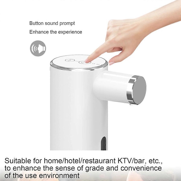 Elektrisk Vinluftare Dispenser Vinkaraff Vinluftare, Svart