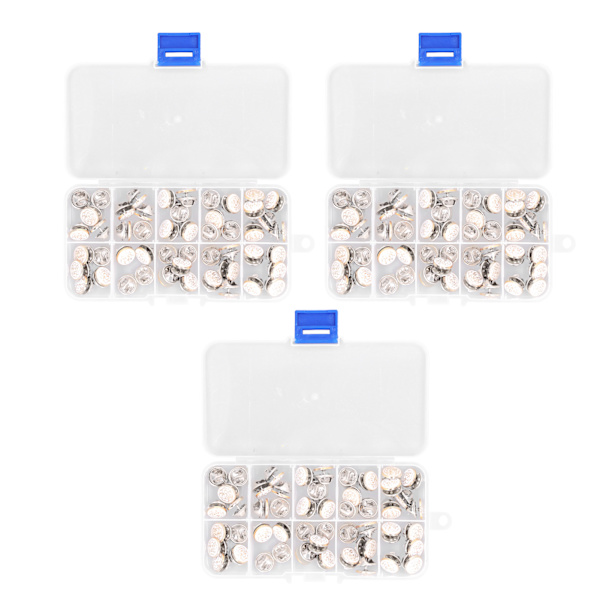 150 stk syfrie knapper elegant rose stil holdbar plast metall avtakbar dekselknapper for kjole værskjorte