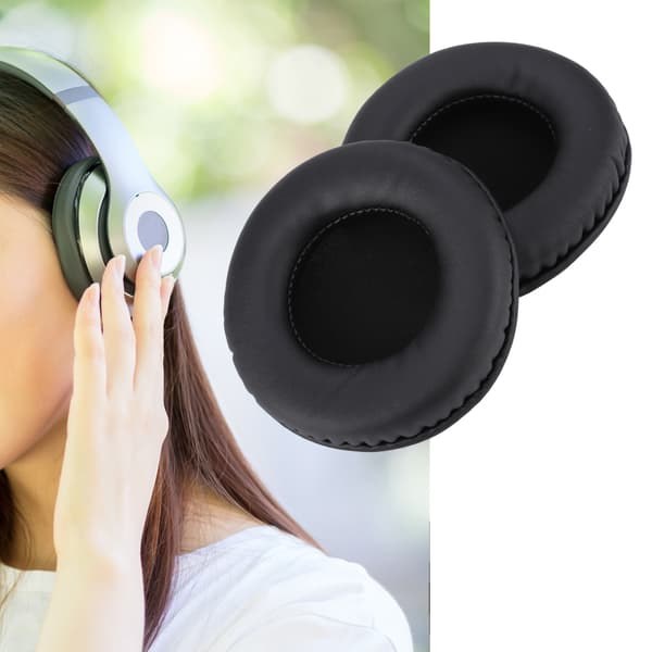 Universell erstatning 100MM øreputer myk skumpute headset deksel