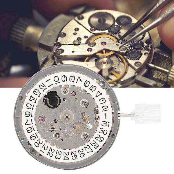 Automatisk rörelsedatum Watch Armbandsur Reparation Ersättningstillbehör (NH35 Single Calendar)
