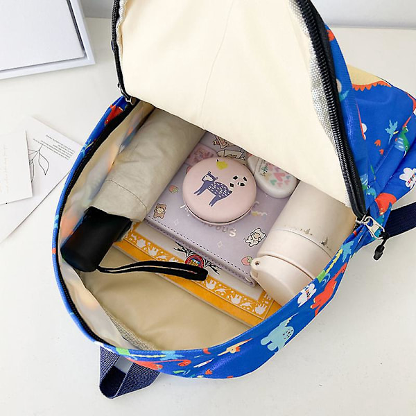 Barnryggsäck för förskola pojke och flicka söt trevlig unisex skolväska grön