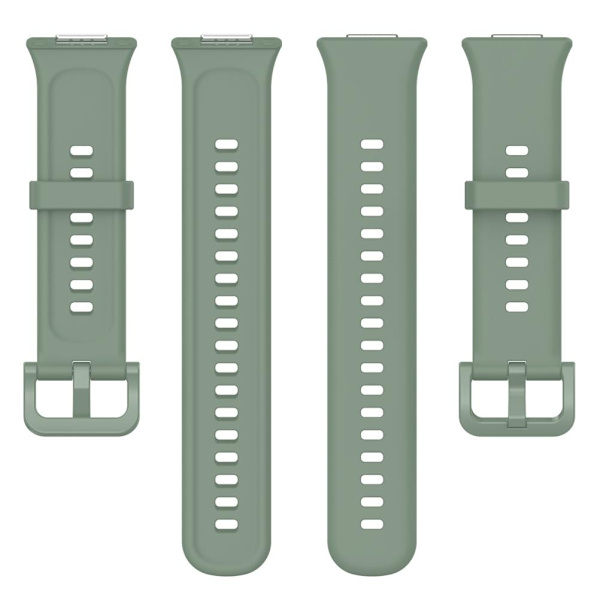 Smart Watch Replacement Band Grå Grønn Smart Watch Myk silikonrem for FIT2