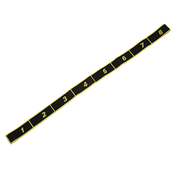 Stretchbandövning Funktion Elastisk Flexibel Polyester Bomullsmaterial DIY Kombination Använd Stretching Verktyg för BarnGul