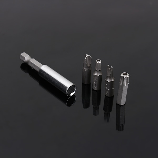 33 kpl peukaloinninkestävät terät kuusiokoloavainruuvit set 1/4' magneettipidike case