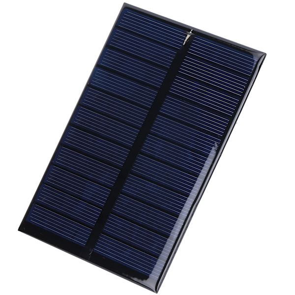 1,8 W 5,5 V Mini aurinkokennolevymoduuli PET aurinkolaminaatit DIY valoleluille Laturi 123x83MM