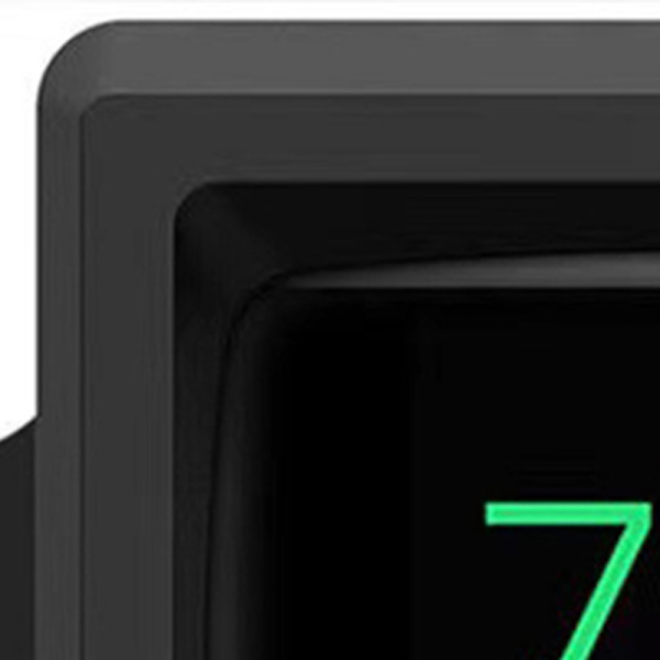 Watch Silikonkompatibelt Bärbar Multifunktionell Watch för IWatch Black