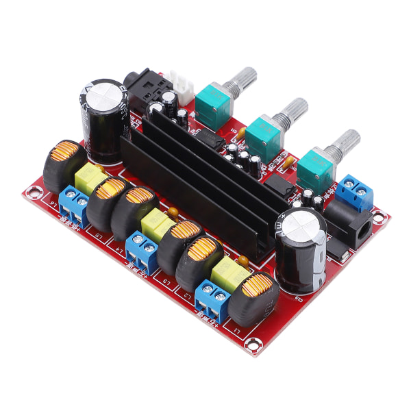 Digital effektforstærkerkort XHM139 TPA3116D2 2x50W+100W 2.1 kanals effektforstærkermodul 1224V