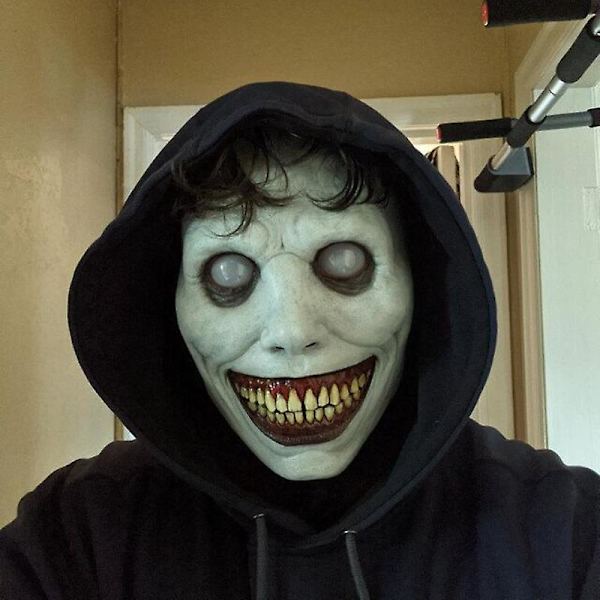 Läskig Vampyr Zombie Latex Mask - Halloween Horror Party