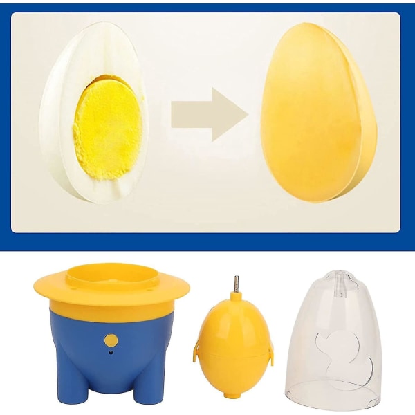 Kannettava sininen sähköinen munahomogenisaattori USB linjalla - Silica Gel Golden Egg Maker keittiöön