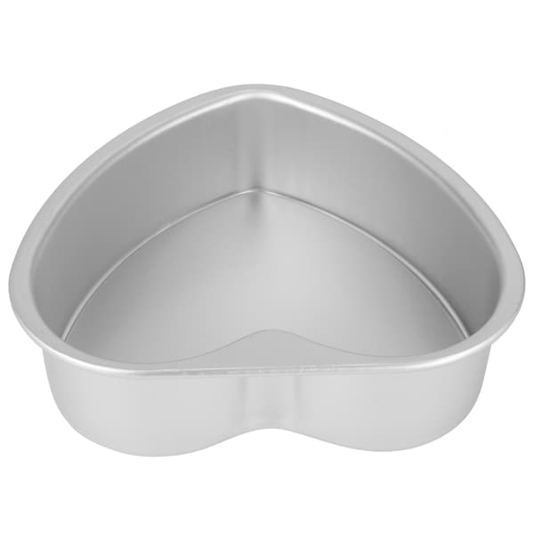 Hjerteformet kakeform i aluminiumslegering DIY kakeform bakeost brødbrett kjøkkenverktøy