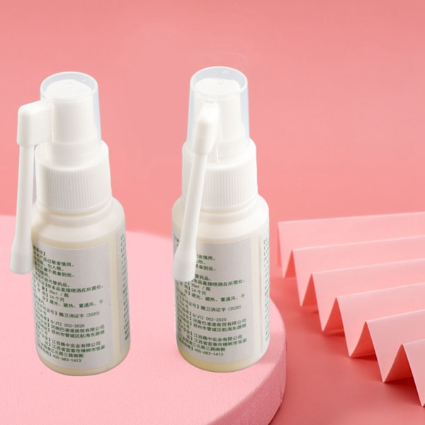 2 kpl X 30 ml suun raikastava suihke Antibakteerinen suihke parantaa suun haavaumia