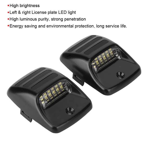 Par 18LED nummerskiltlys passer til Toyota Tacoma 2005-2015DC12V