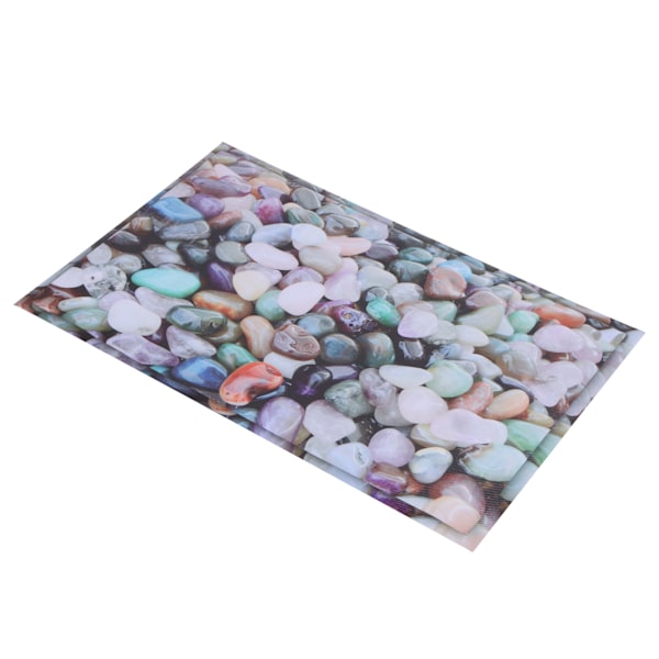 Lattia-seinä 3D-tarra Kivikuvio Vedenpitävä Kulutusta kestävä Hyvä tiivistys 40 x 60cm/15,7 x 23,6 tuumaa