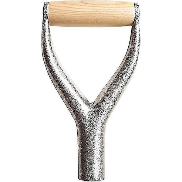 Indvendig Diameter Jern Spade Håndtag Skovl D/y Greb Håndtag God Håndbeskyttelse Have Solidt Jern Tilbehør Haveredskab Til Sneskovl Grave Rive Også
