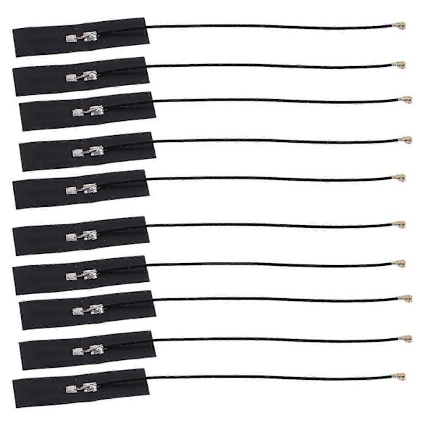 10 stk. FPC Antenne Indbygget 2 Frekvens Fleksibel til WiFi Bluetooth Router NZ?2.4G/5.8G?FPC?003
