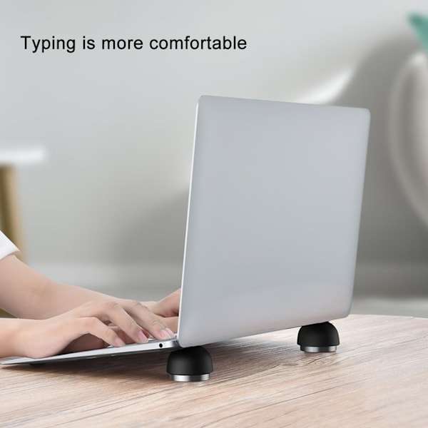 Bærbar computer stand Svampeformet bærbar computerholder Foldbar Mini Notebook Stand