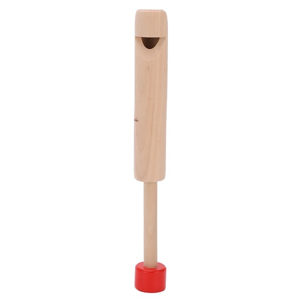 Tre Slide Whistle Push Pull Stemmeendringsfløyte Pedagogisk Instrument Leke for Barn Rødt Håndtak