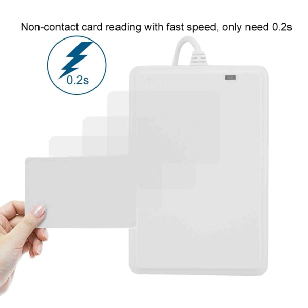 USB NFC Dörrkortläsare (13,56Mhz/IC-kort)