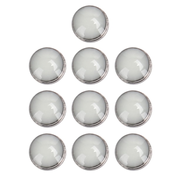 10 st Watch Luminous Bezel Dot Watch Urtavla Grön Luminous Dot Watch Delar Tillbehör