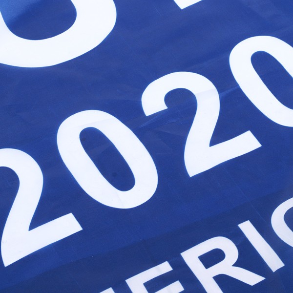 90x150cm Vacker Färg Polyestertyg 2020 Inomhus Utomhus Miljöflagga för President