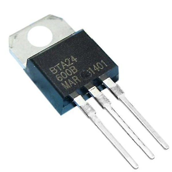 5 kpl T0-220AC Paketti SCR Standard Triacit 600V 25A BTA24-600B-B8