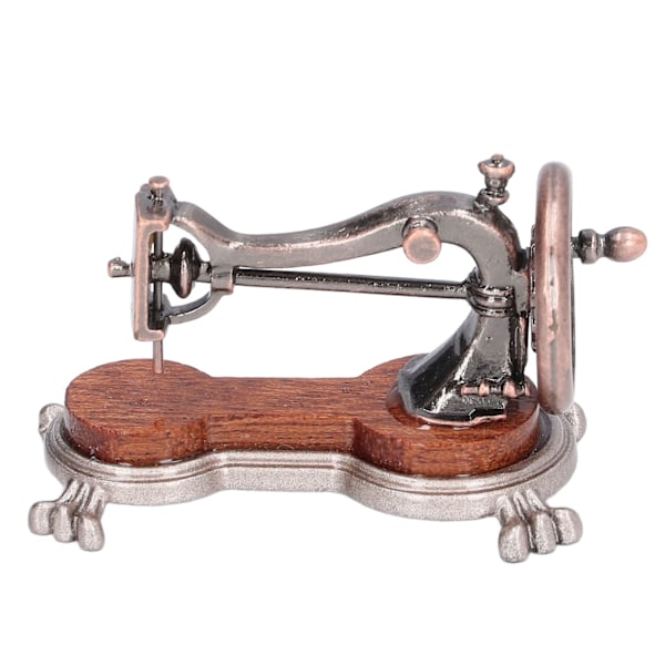 1:12 mittakaavan nukkekodin miniatyyriompelukone Simulaatio Nukkekoti Koristeet Tarvikkeet