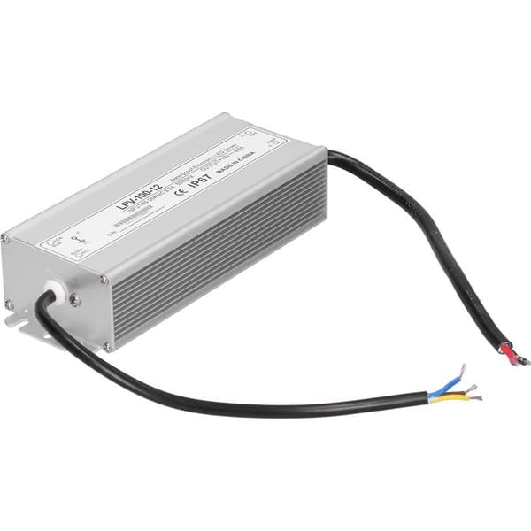 Vanntett BERM LED-driver 100W elektronisk strømforsyning, LPV-100-12 DC12V adaptertransformator