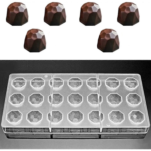 Transparent Chokladform, Klar Plast Godisform, För Att Göra Sfäriska Godisar, Choklad, Kak Snacks 275*135*24mm (Fotbollsform)