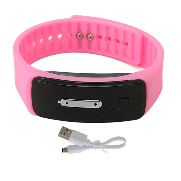Repellent Watch Bærbar Pink USB Charging Intelligent Sonic Electronic Repellent Watch