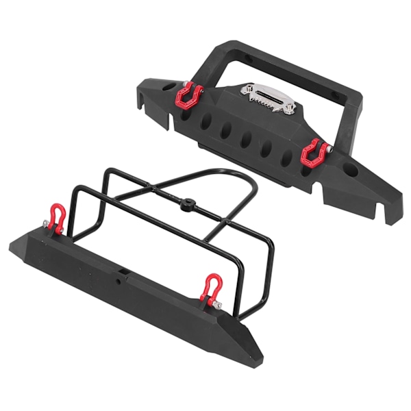 RC Front Rear Bumper Set 1/10 Klatrebil for SCX10 III/AXI03007/TRX4/SCX10 90046/Wrangler
