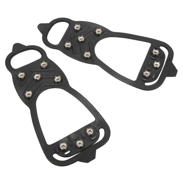 1 par 8 tenner stegjern Anti Slip Ice Traction Cleats Sko grep for å gå på snø og isM