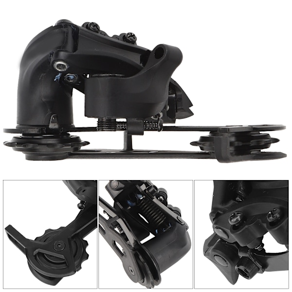 Kvalitet Aluminiumslegering Mountain Bike Derailleur Cykel Cykel tilbehør Speed ​​Change Sort